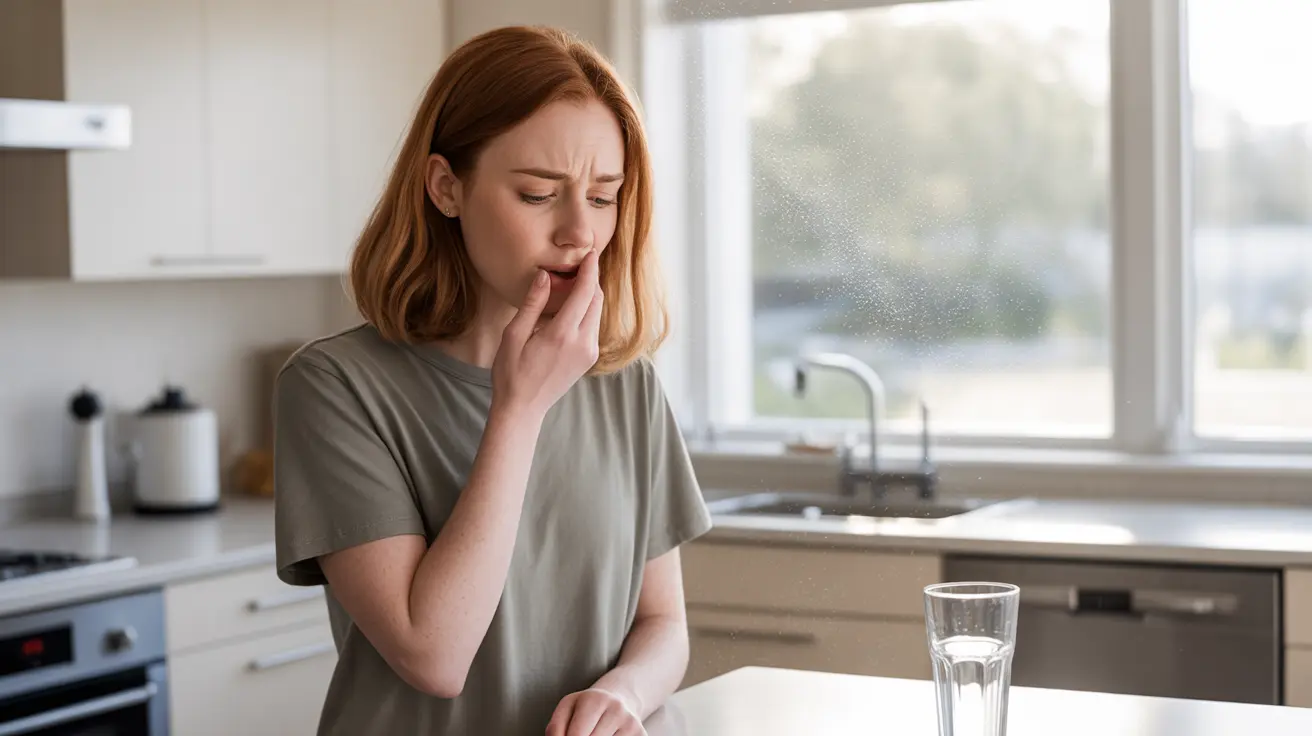 أسباب طعم معدني في الفم