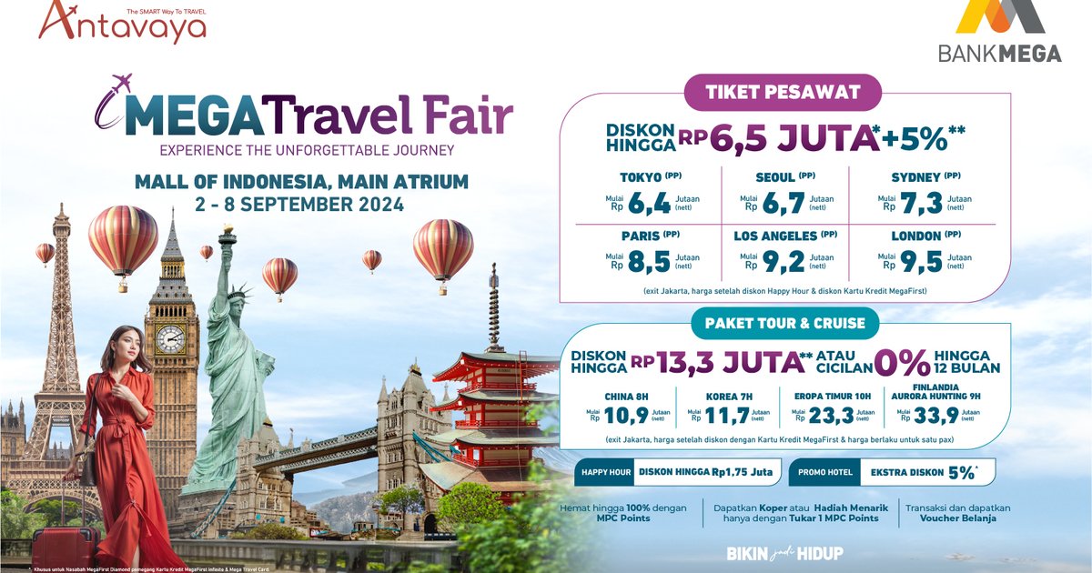 Réduisez vos coûts de voyage avec Mega Bank