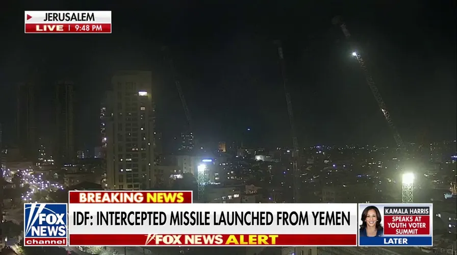 Israel intercepts missile launched from Yemen