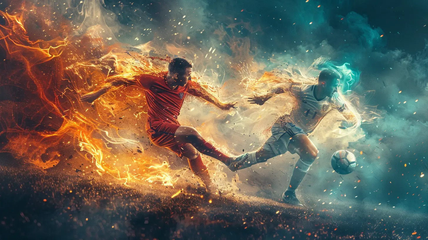 العد التنازلي لمواجهة صدام الجحيم في كرة القدم