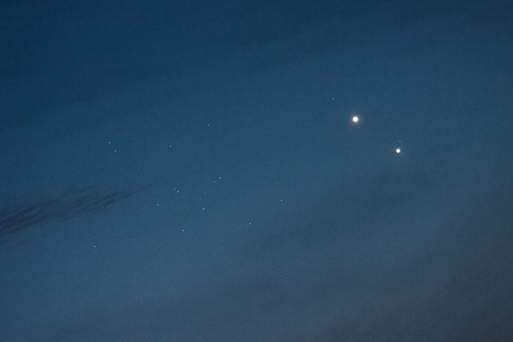 Conjonction de Vénus et Jupiter : événement astronomique unique