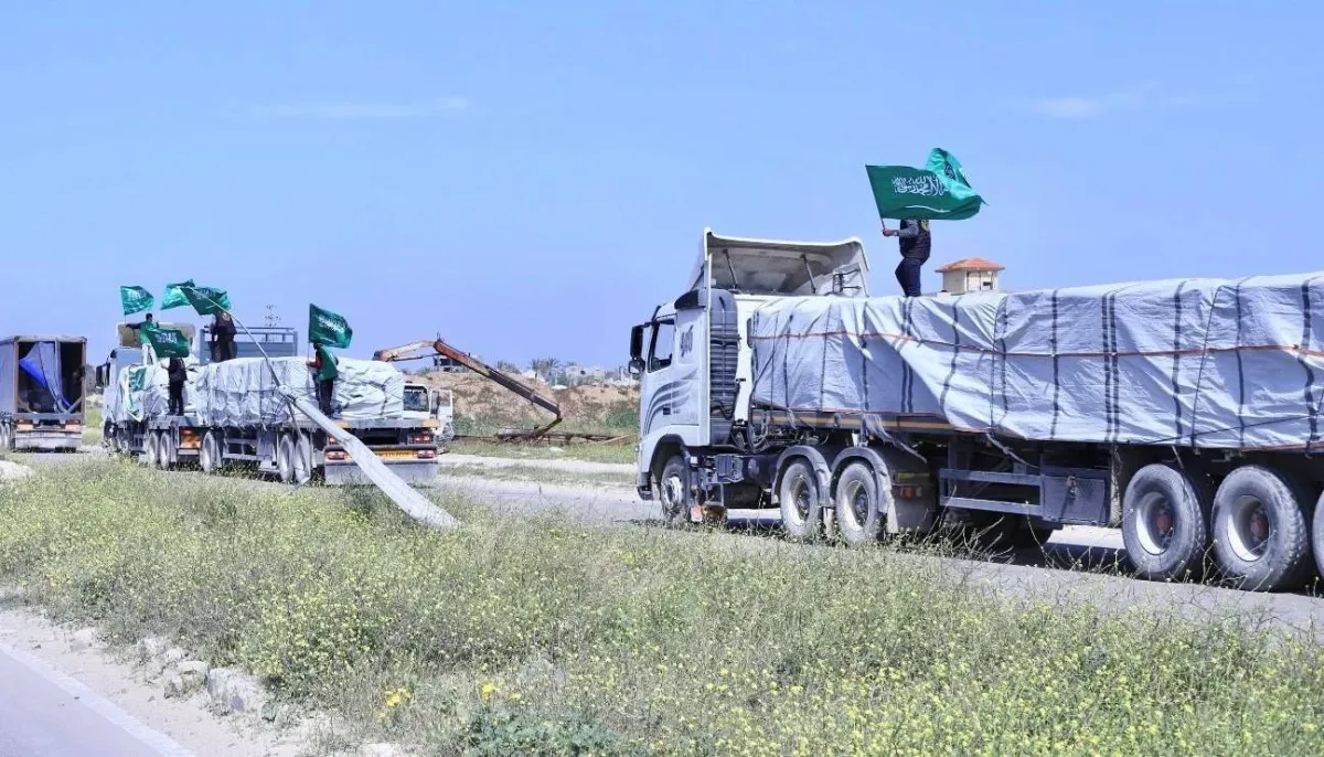 مساعدات سعودية جديدة تصل غزة لدعم الفلسطينيين