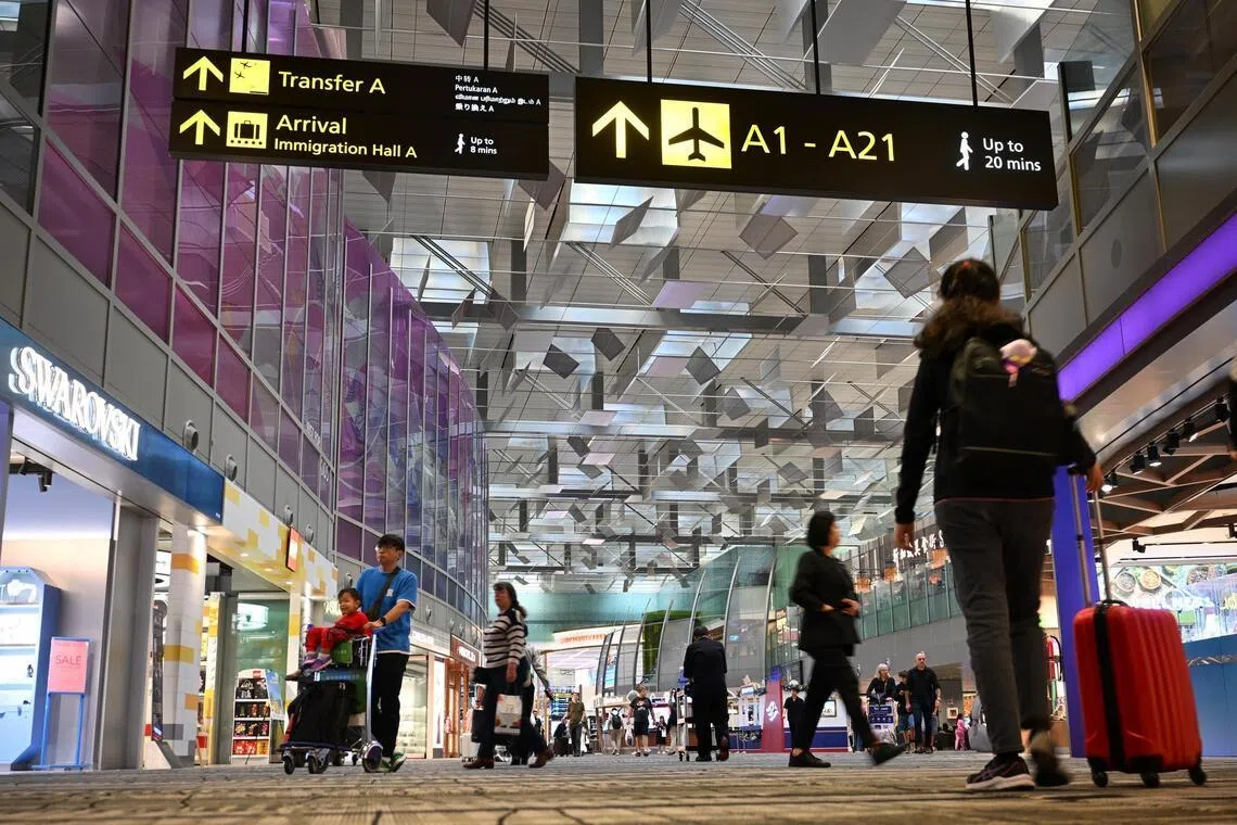 تحديثات مطار شانغي: تقنيات رقمية وروبوتات جديدة