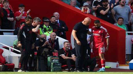 إصابة محمد صلاح تثير القلق في ليفربول