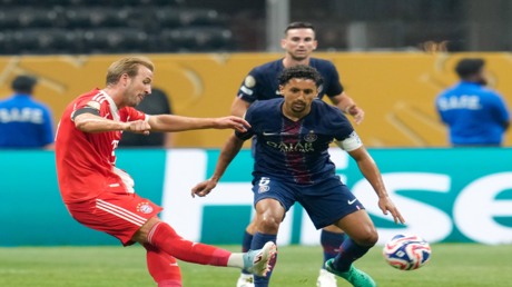 ماكرون يتوقع نتيجة مباراة باريس سان جيرمان وبايرن ميونخ