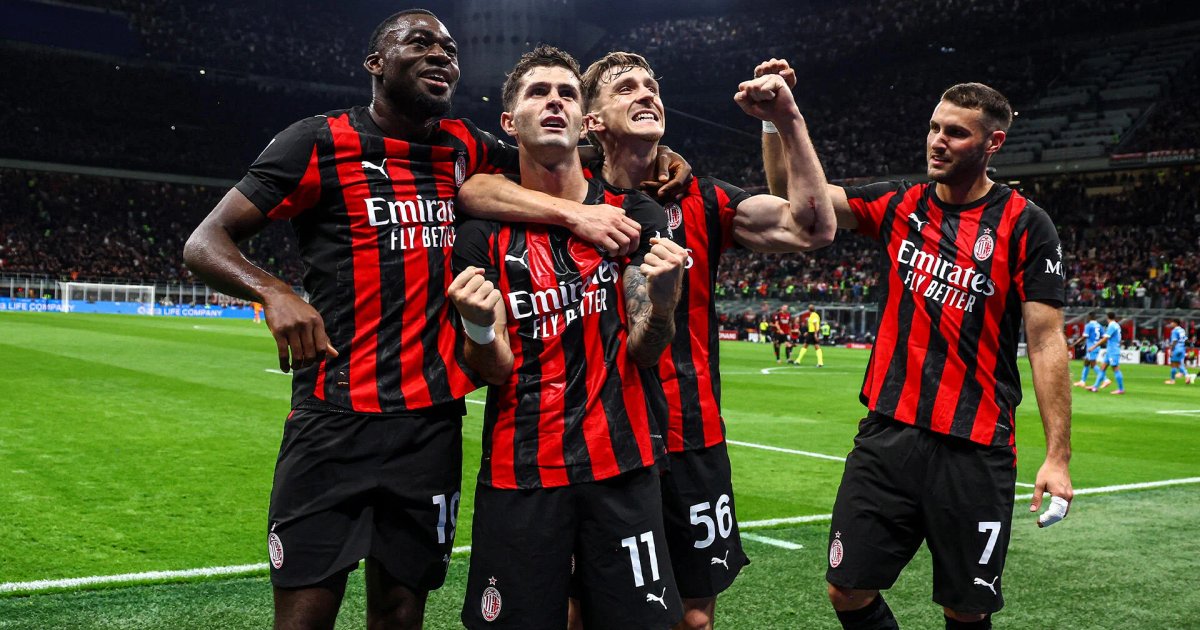 Napoli besiegt Milan in der Serie A