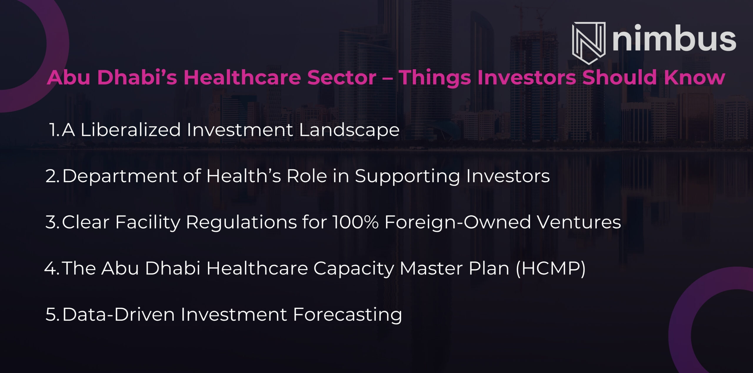 Abou Dhabi renforce sa position dans le secteur de la santé