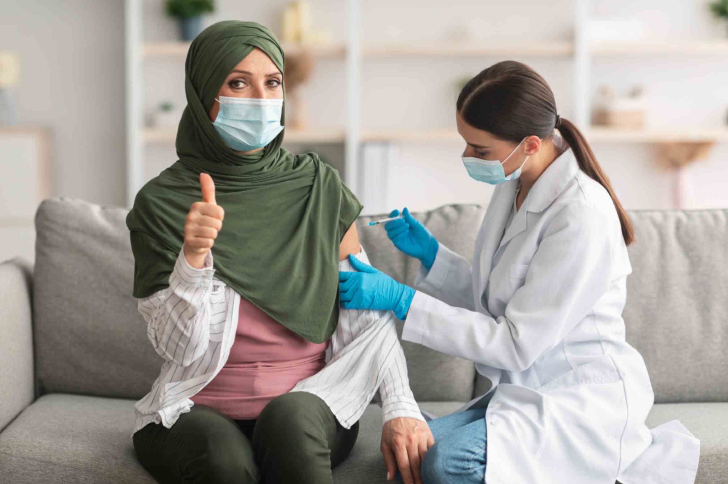 تطعيم الحجاج في بيكاسي بلقاحات meningitis وpolio