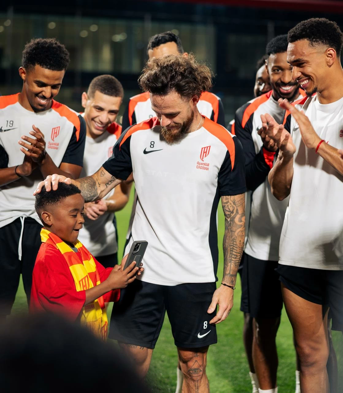 نادي القادسية يحتضن أطفال الفشل الكلوي