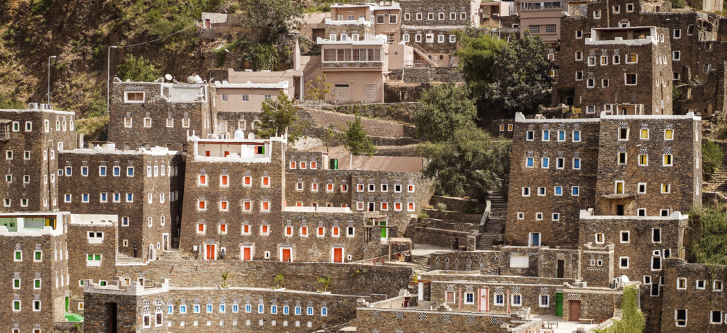 أمطار عسير وتأثيرها على المدرجات الزراعية