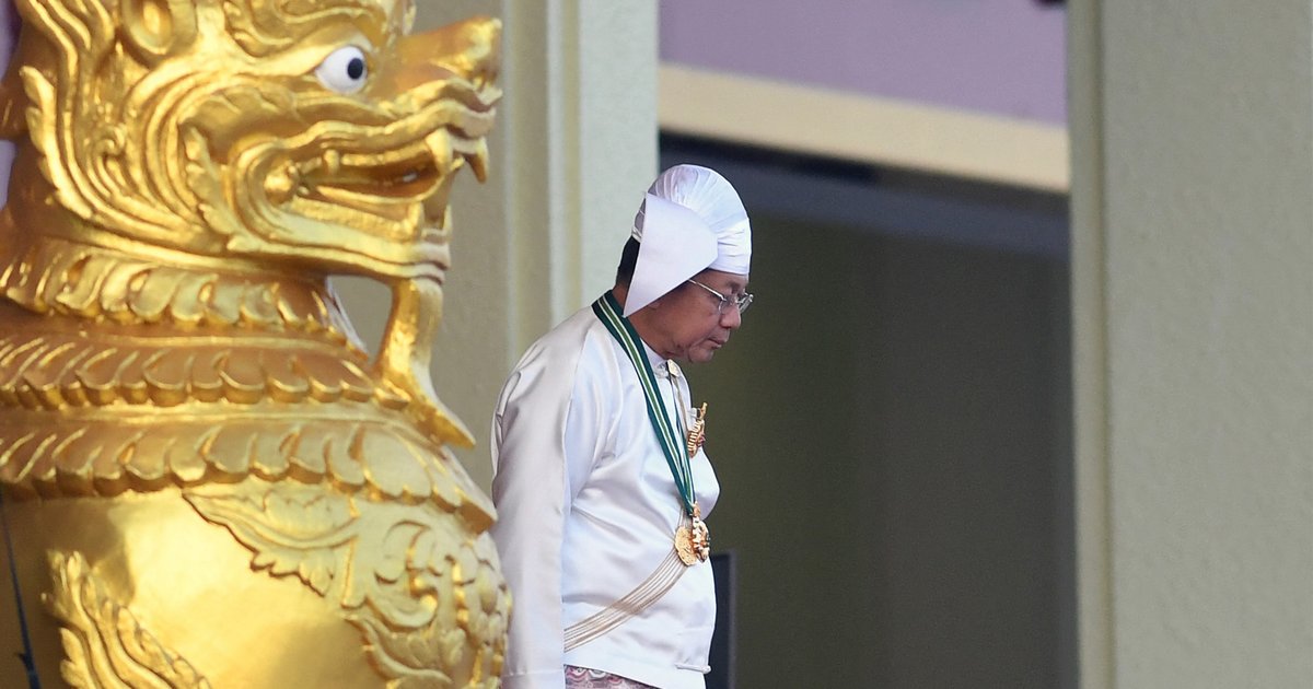 Élection de Min Aung Hlaing comme président de la Birmanie