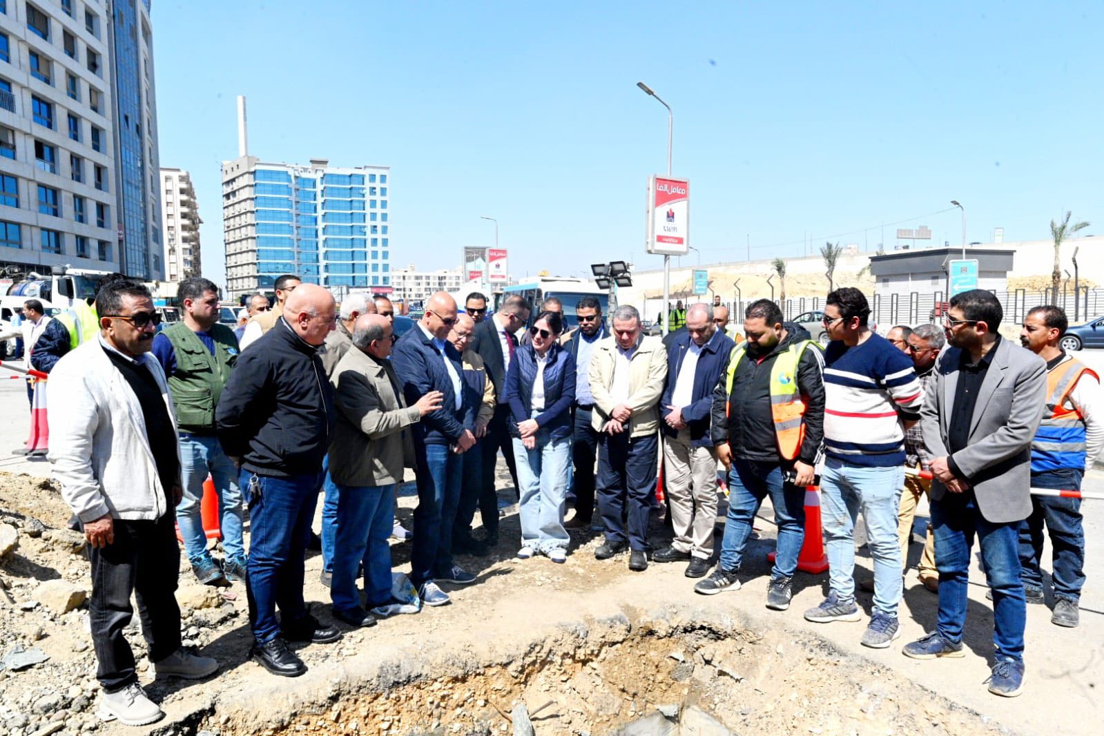 تحسين خدمات المياه في زهراء المعادي