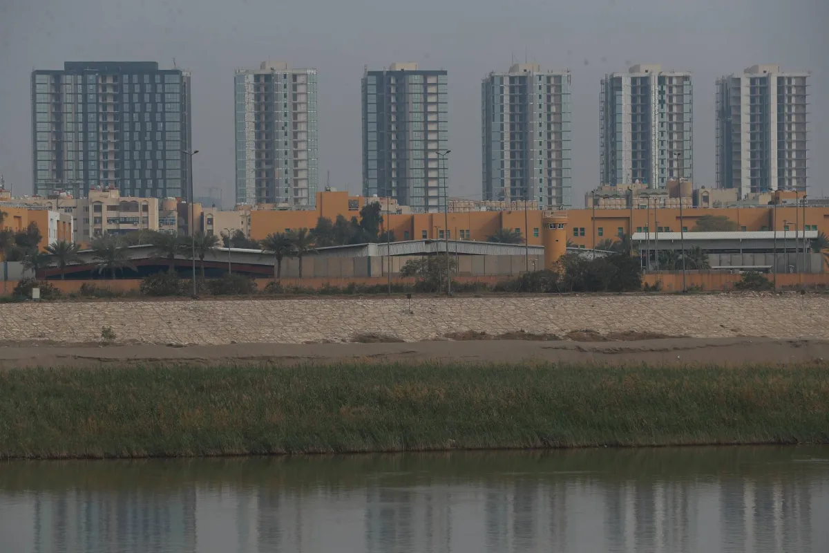 Abfangen von Drohnen, die US-Botschaft in Bagdad anvisieren