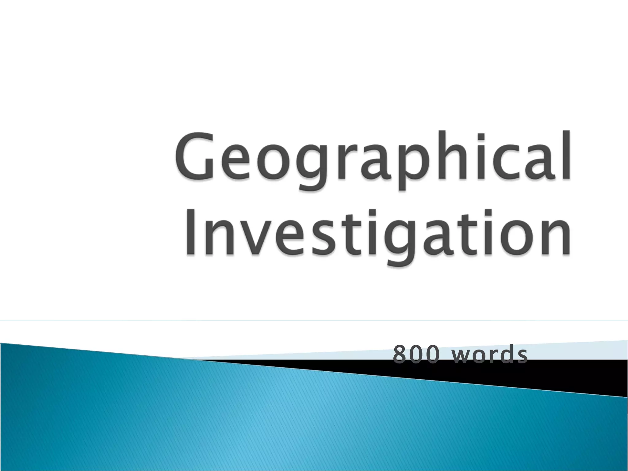 Understand Geographic Context in Journalistic Investigations