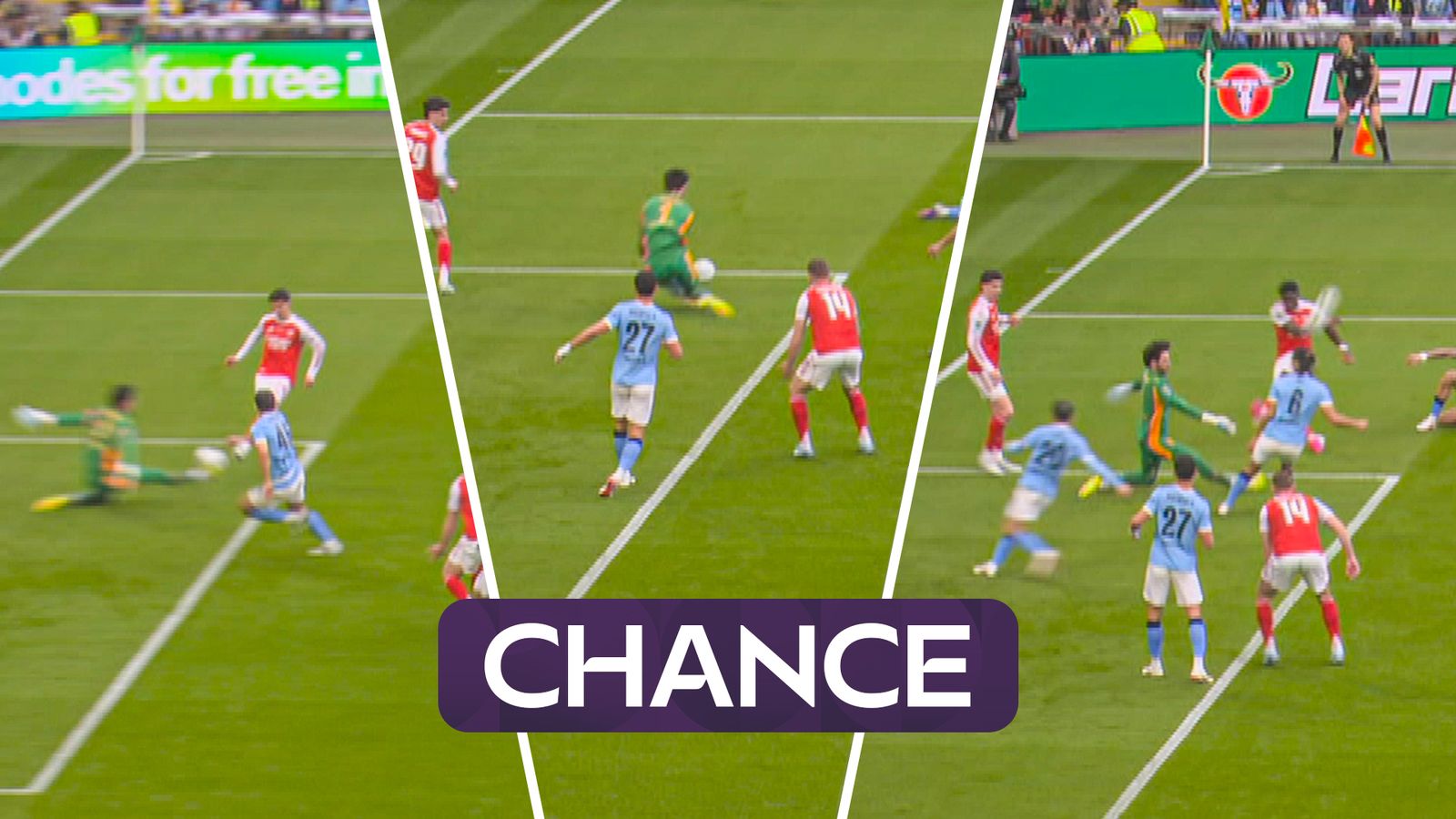 Portero del City brilla en la final de la Copa Carabao