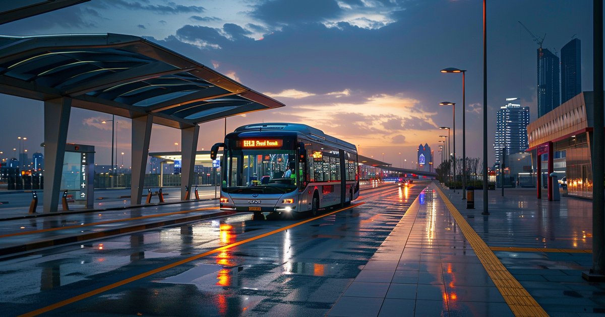 Dubai eröffnet intelligente Busstation mit KI-Technologie