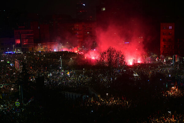 Proteste in Serbien gegen Übergriffe auf Journalisten