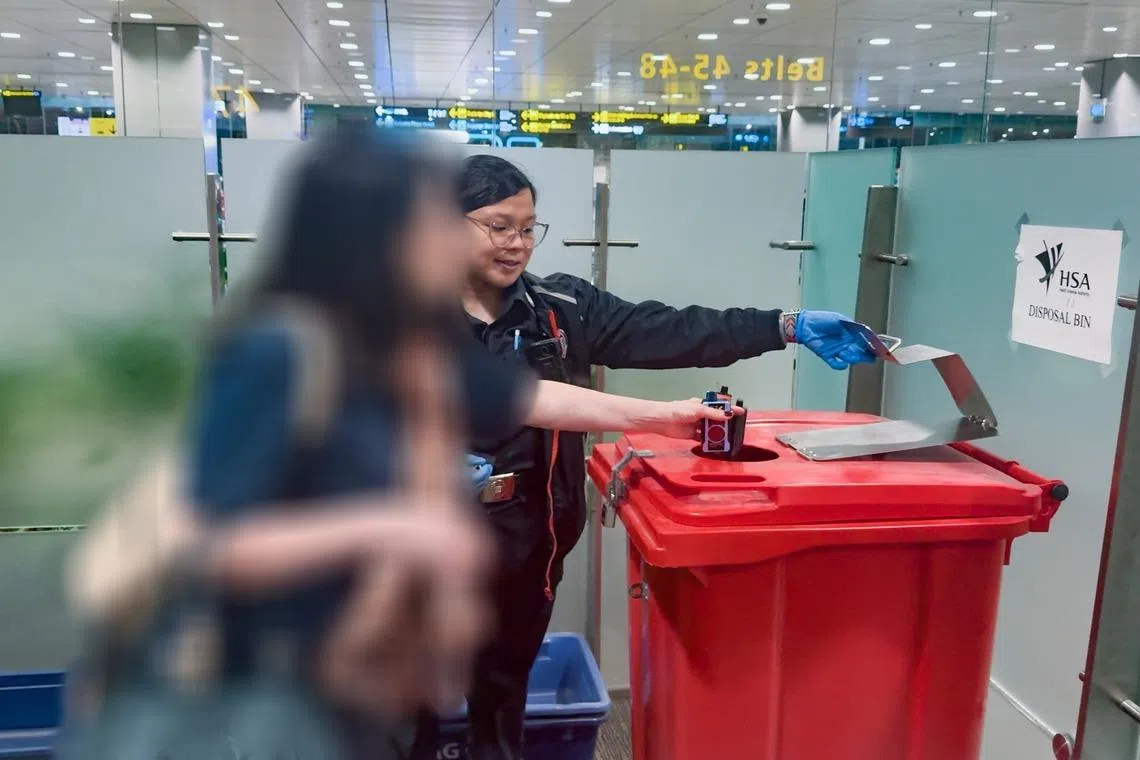 Elektronische Zigaretten in Singapur beschlagnahmt