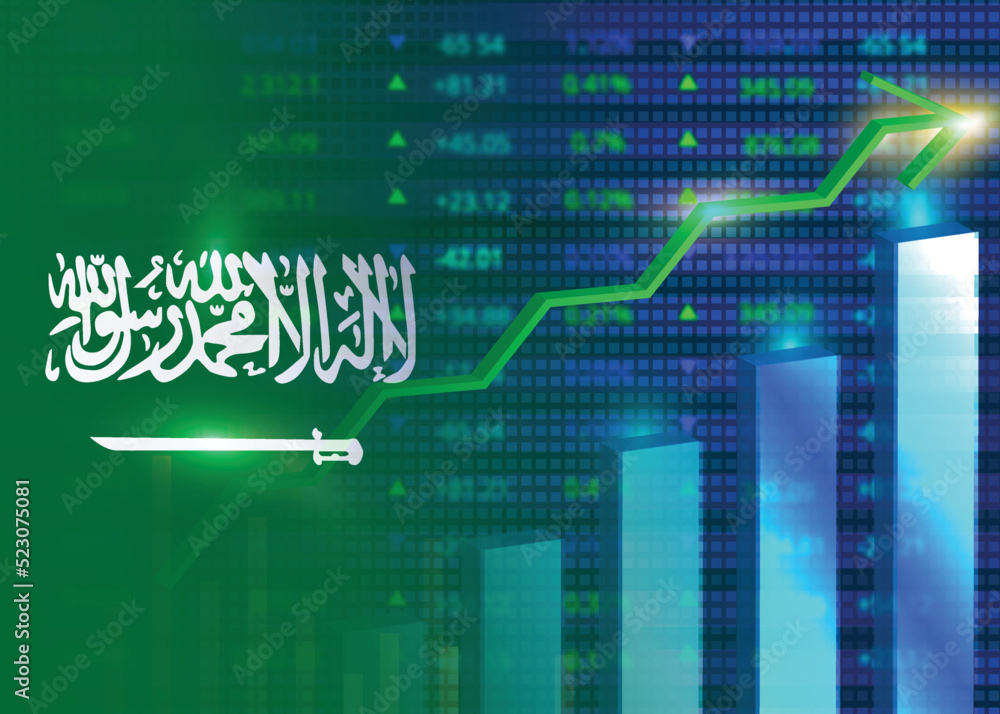 ارتفاع المؤشر السعودي 58 نقطة مع تداولات نشطة
