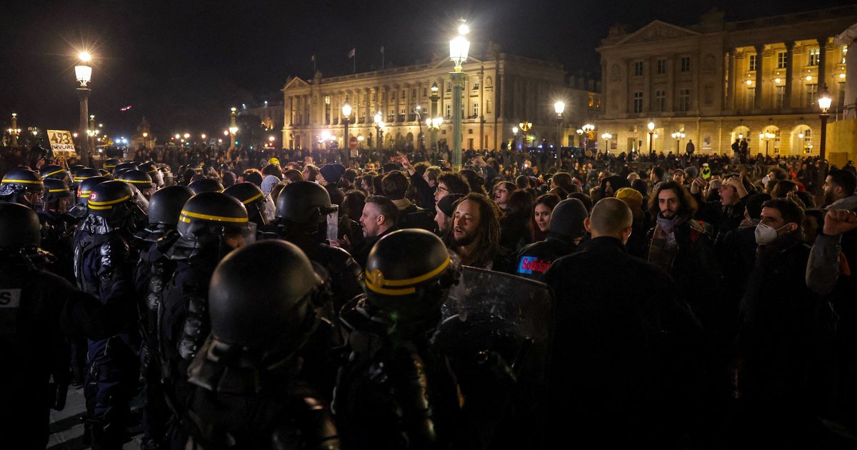 تظاهرات باريس ضد السياسات الاقتصادية