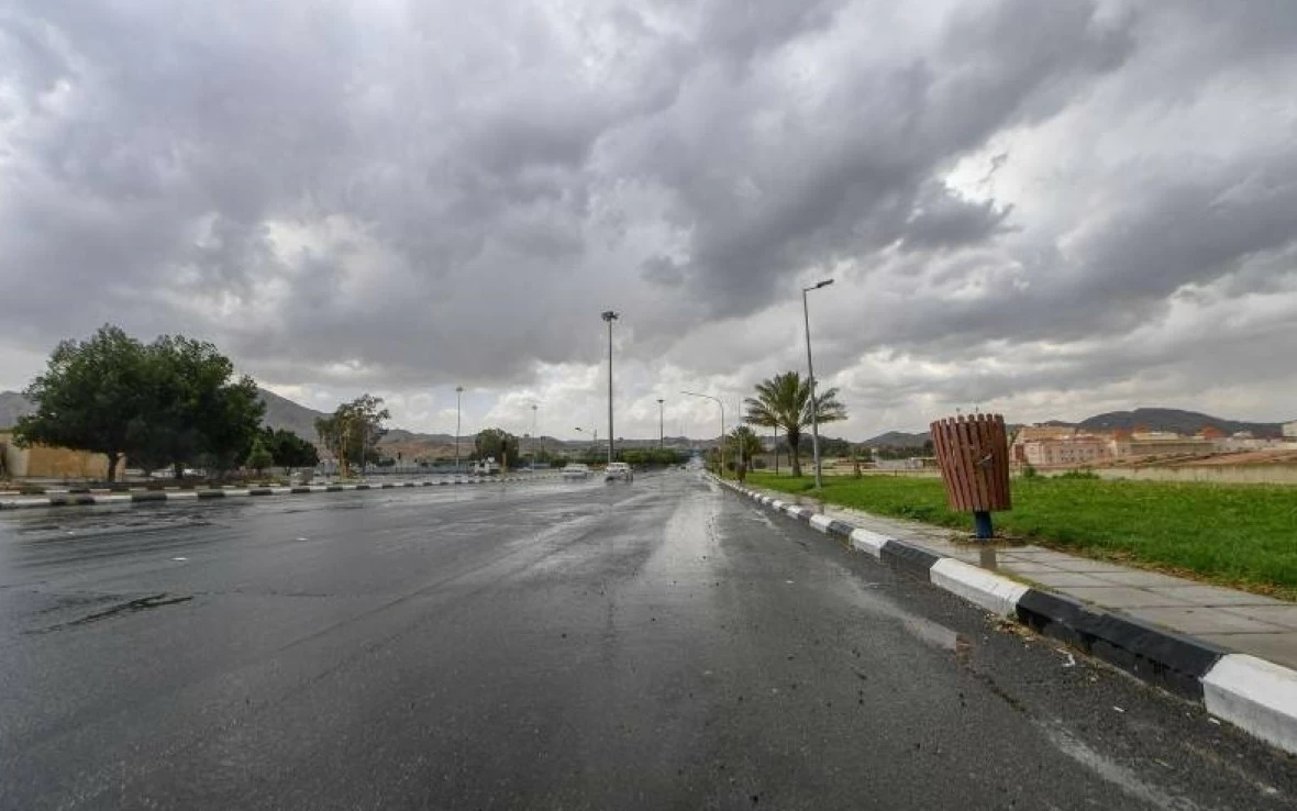 أمطار رعدية وزخات برد في 7 مناطق سعودية