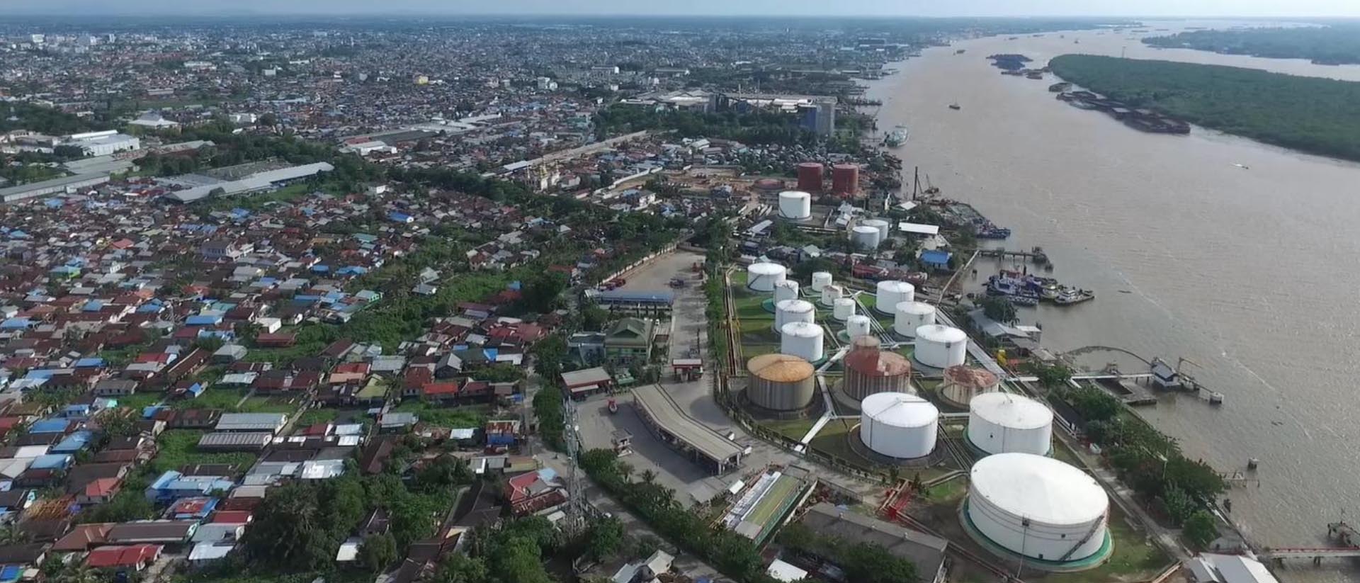 Erhöhung der Kapazität der Tankstelle in Banjarmasin