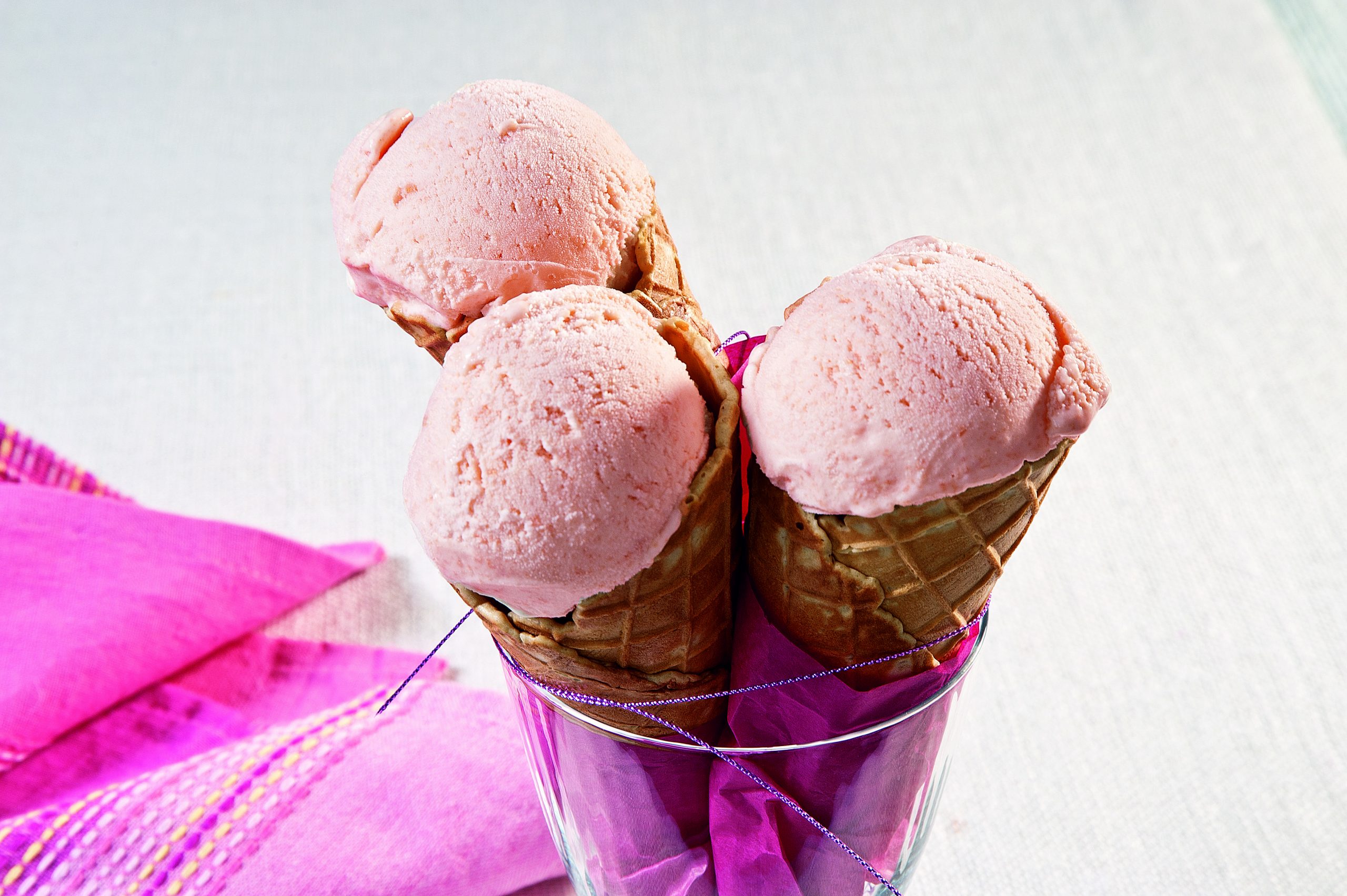 طريقة تحضير آيس كريم الجوافة المنعش بخطوات بسيطة