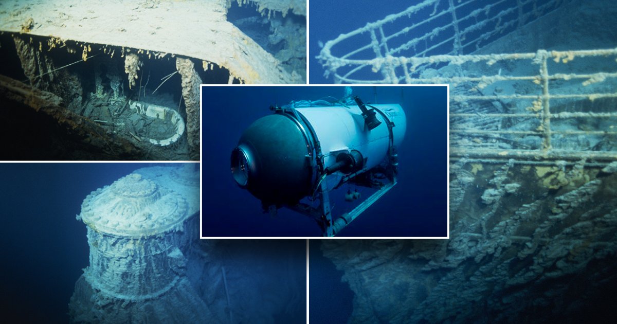 Sous-marin perdu lors d'une expédition Titanic