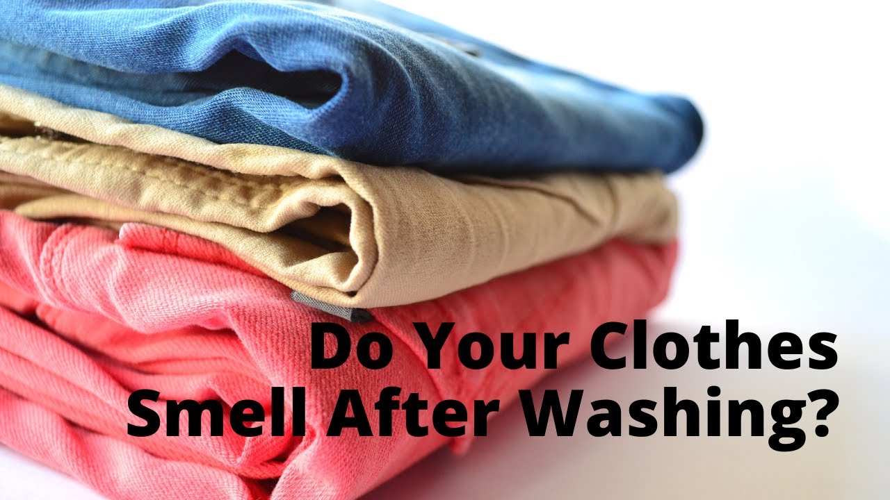 كيفية التخلص من رائحة الملابس الكريهة بعد الغسيل