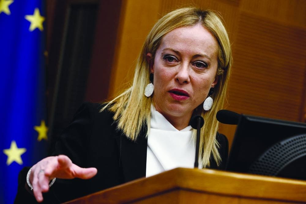 زيارة ميلوني المفاجئة إلى الخليج