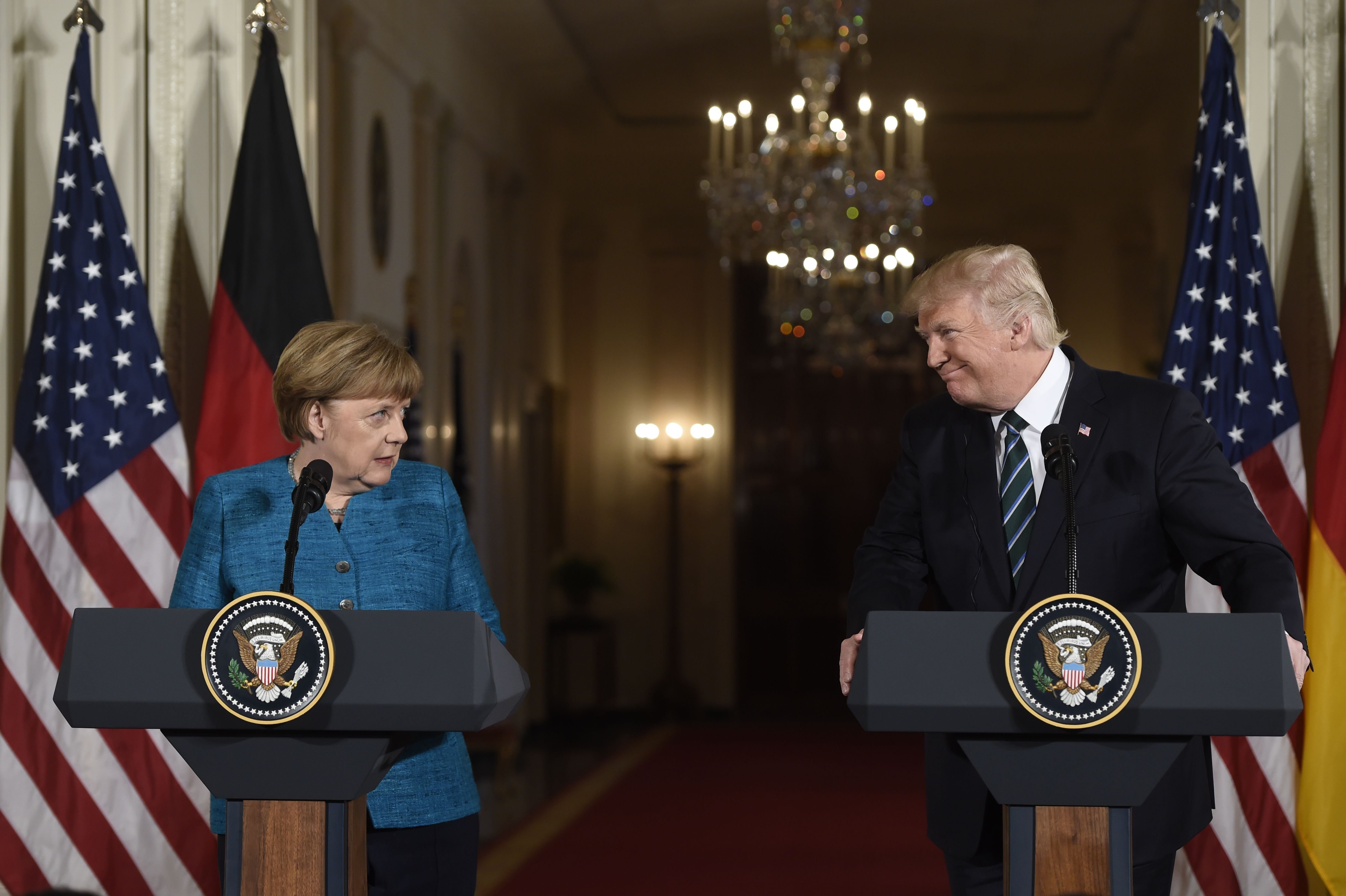 Trump criticizes German Chancellor over Iran
