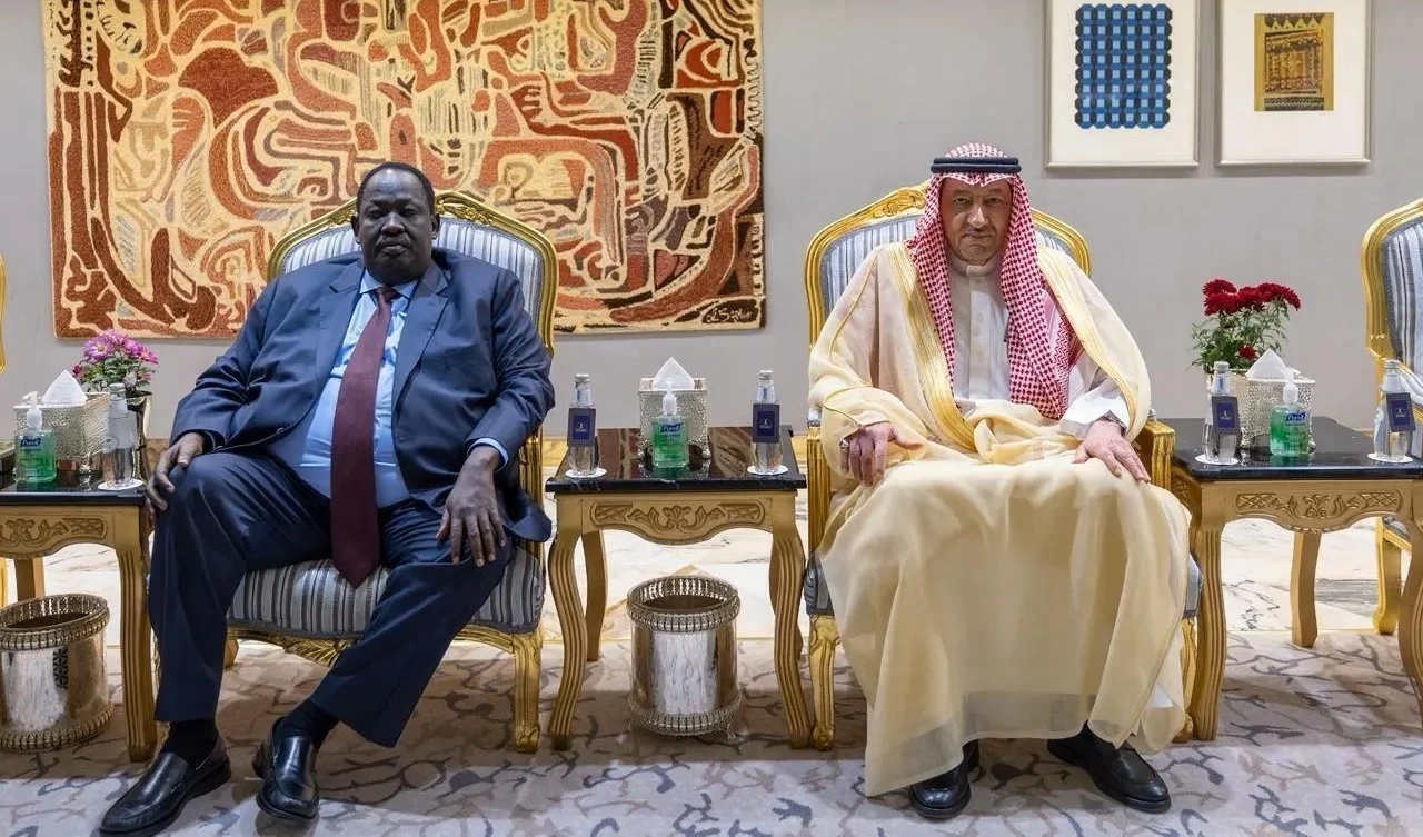 Accueillir une délégation du Soudan du Sud à Riyad