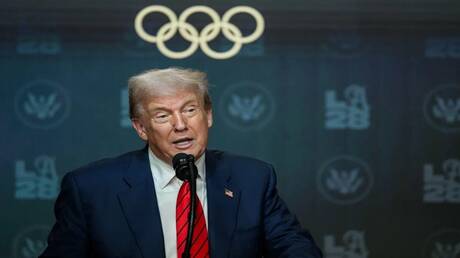 Trump commente l'interdiction des transgenres aux JO