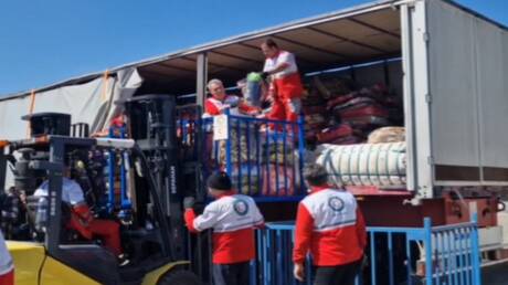 Aide humanitaire d'Irak vers l'Iran : 27 camions arrivent