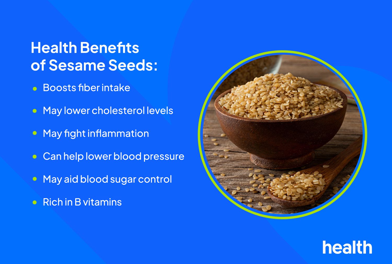 Gesundheitliche Vorteile von Sesam für Ihren Körper