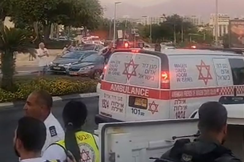 Attaque de drones et de missiles sur Eilat en Israël