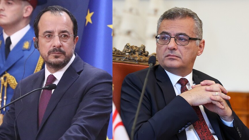 اجتماع قادة القبارصة الأتراك واليونانيين في المنطقة العازلة