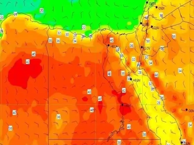 Alerte sur la hausse des températures en Égypte