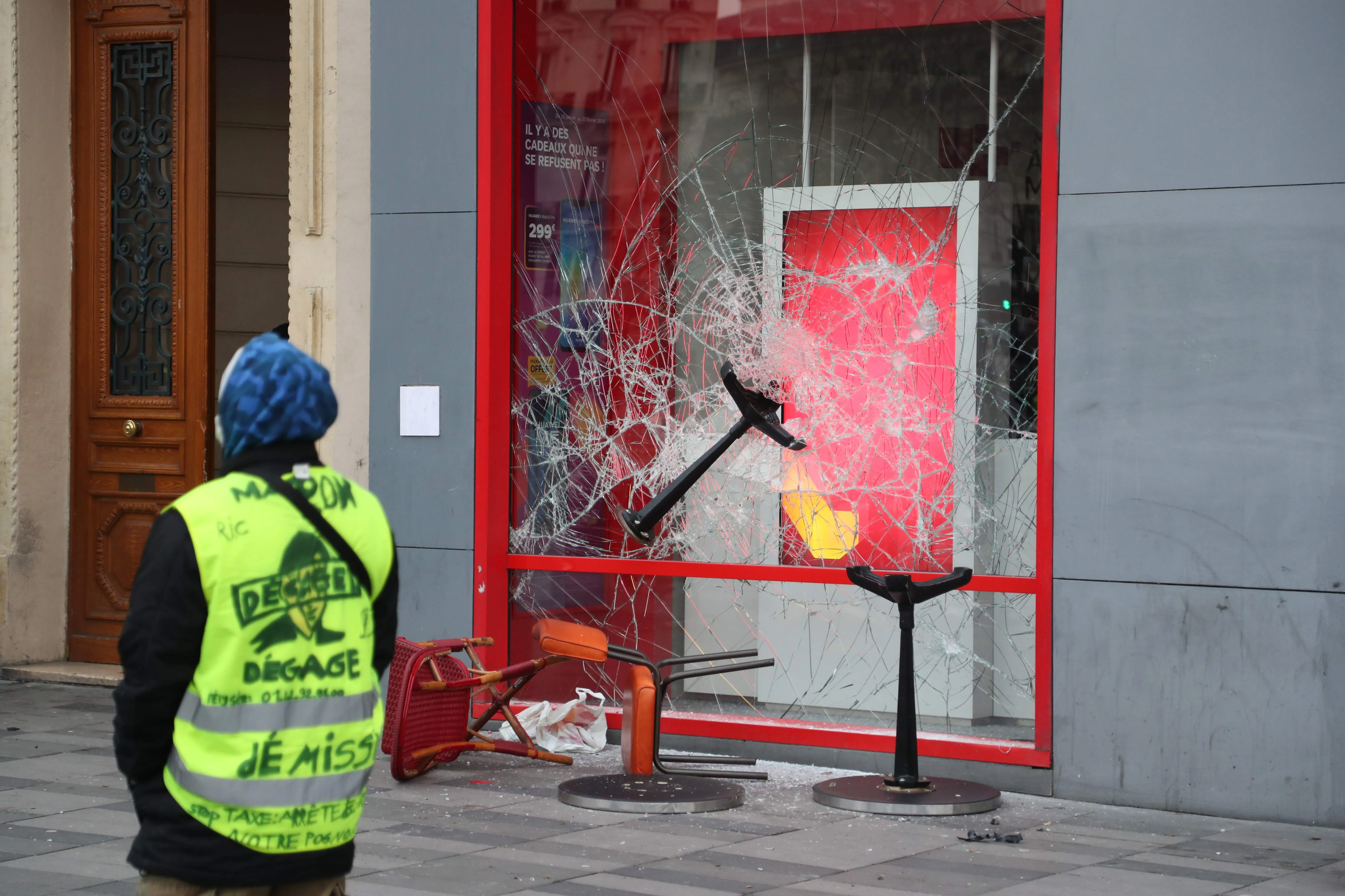 Proteste in Clermont-Ferrand gegen Kraftstoffpreise