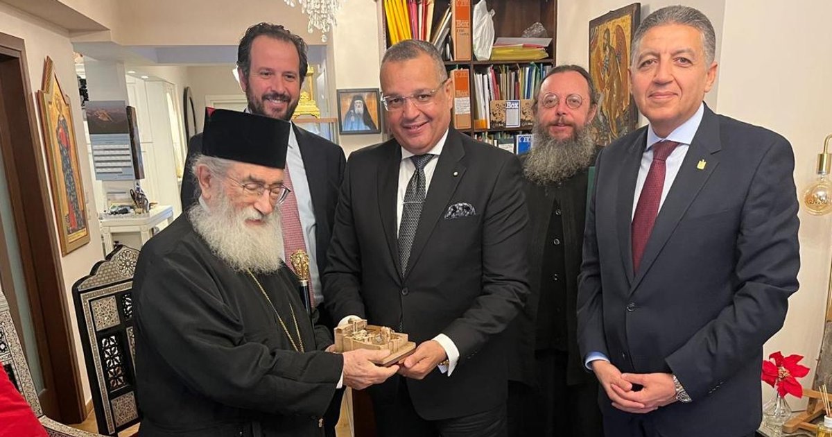 Inspection du nouveau bâtiment des assurances sociales à Abu Rdeis