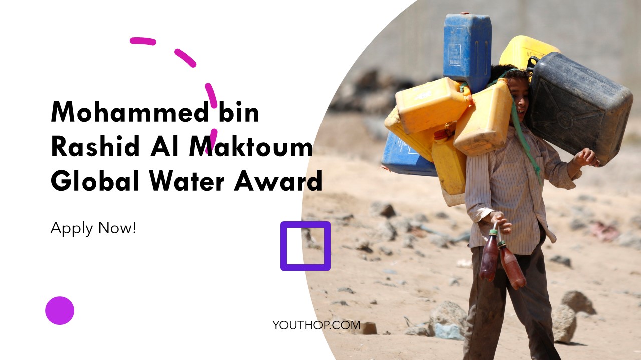 جائزة محمد بن راشد آل مكتوم العالمية للمياه 2023