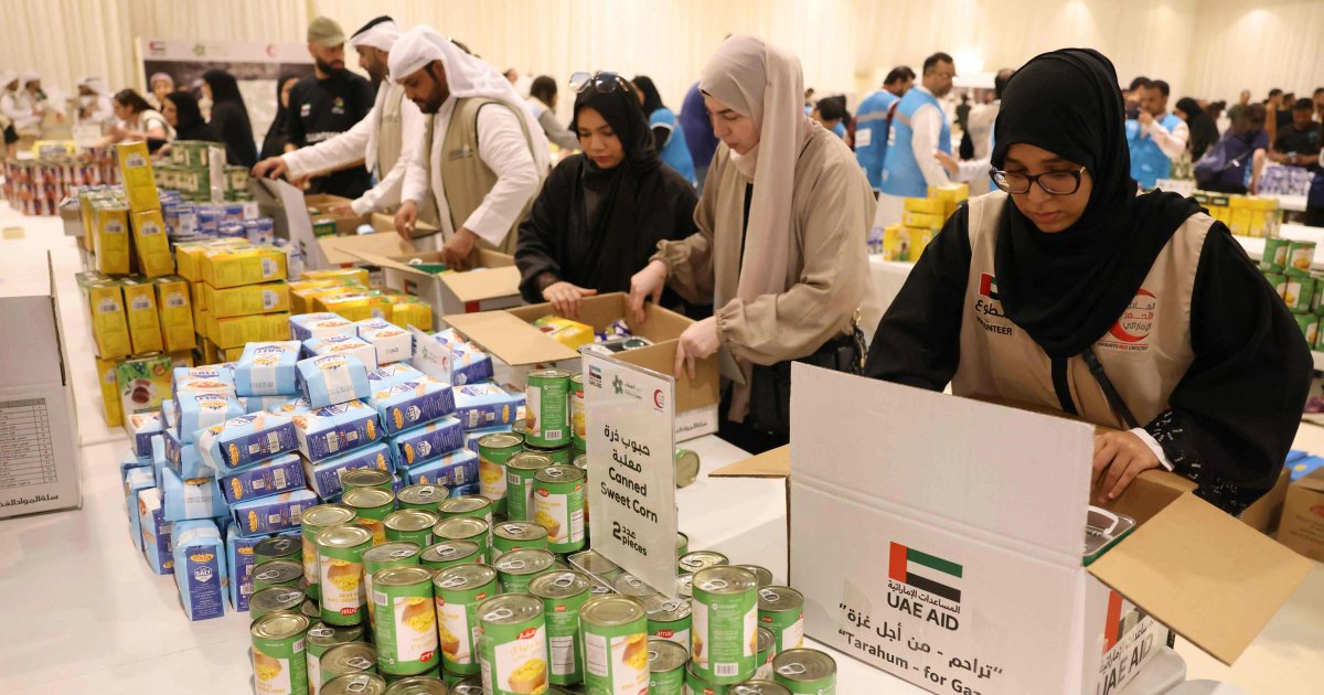 مساعدات طبية عاجلة إلى غزة من دبي