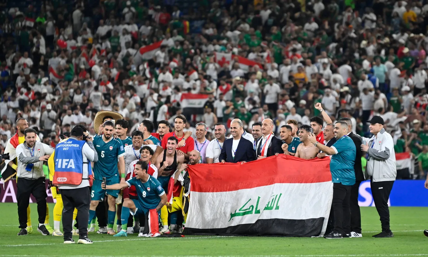 Irak célèbre la qualification de son équipe pour la Coupe du Monde 2026