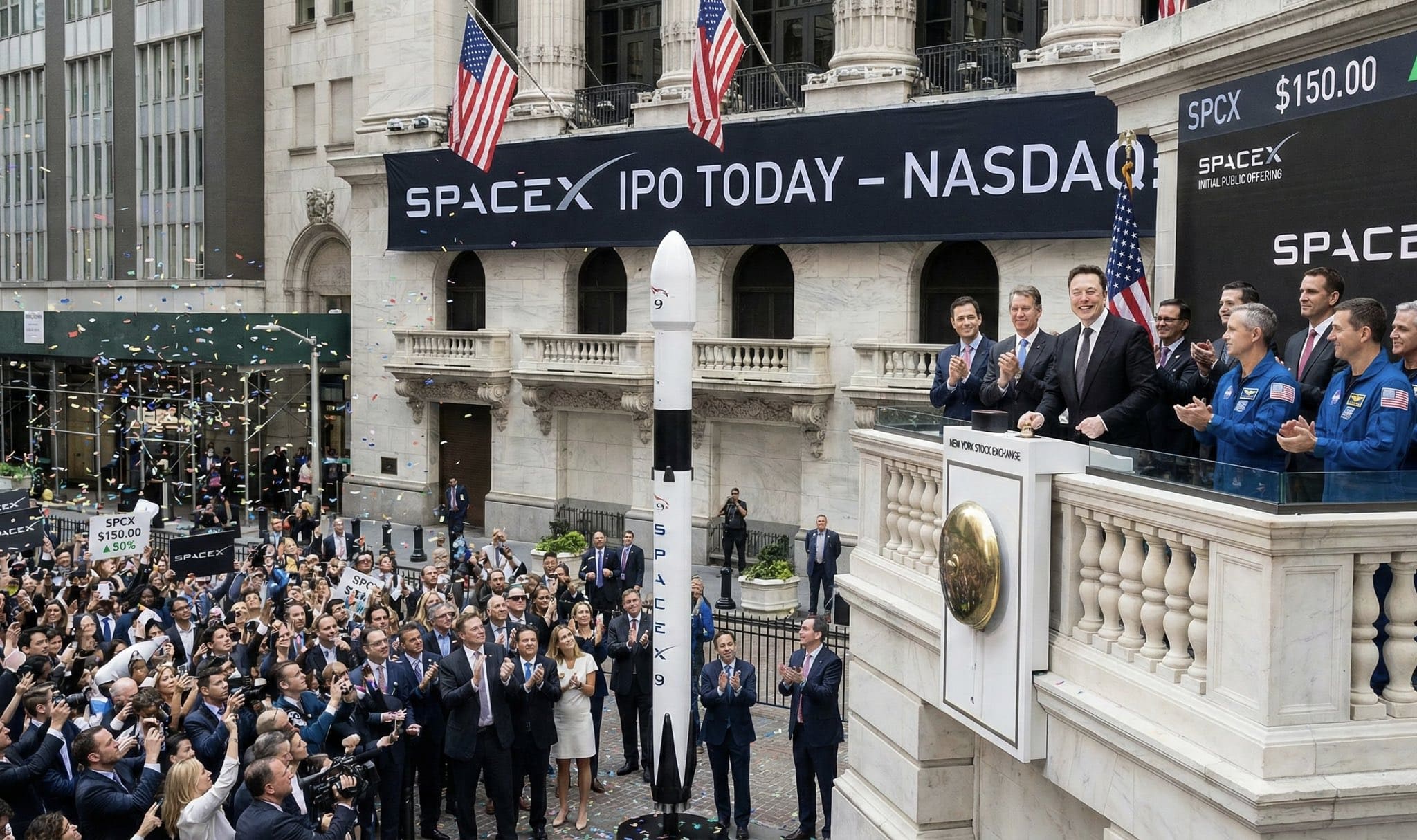 SpaceX تستعد لأكبر طرح عام أولي في تاريخ الولايات المتحدة