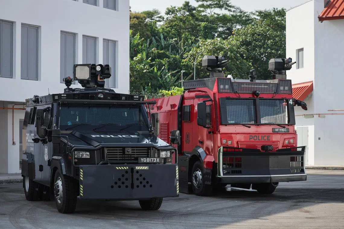 Aktualisierung der Einsatzfahrzeuge in Singapur