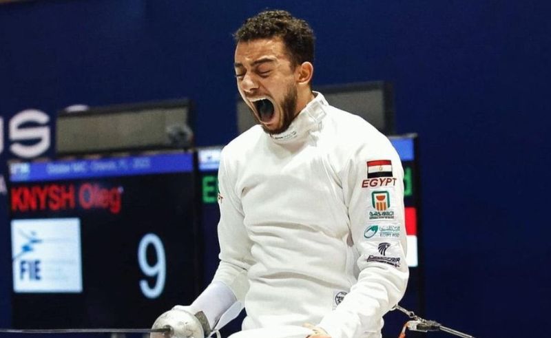 Mohamed El-Sayed remporte la médaille de bronze en escrime