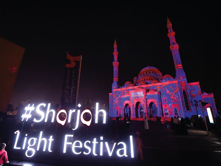 Erfolgreicher Abschluss des Lichterfestivals in Sharjah
