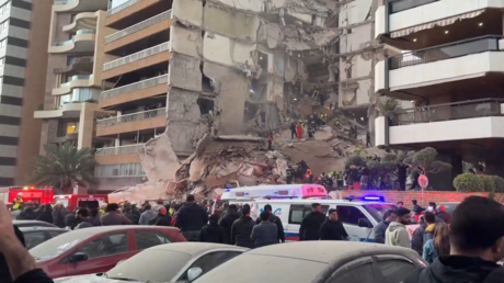 غارات إسرائيلية تدمر مباني سكنية في بيروت