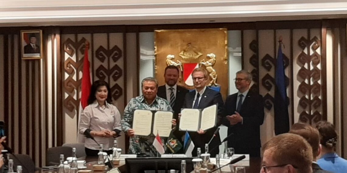 تعاون إندونيسيا وإستونيا في مجال الرقمنة