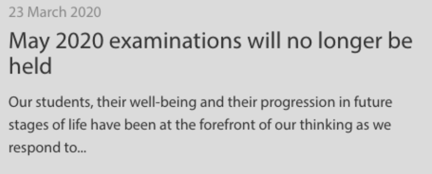 Cancel International Baccalaureate Exams in UAE Impact